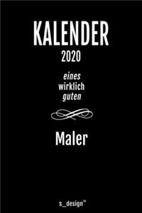 Kalender 2020 für Maler