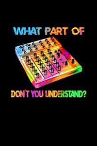 What Part Of Don't You Understand