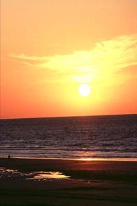 2020 Weekly Planner Beach Sunrise 134 Pages