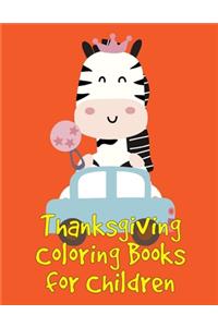 Thanksgiving Coloring Books for Children