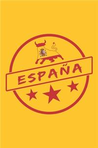 Spanien Notizbuch