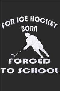 Eishockey Notizbuch