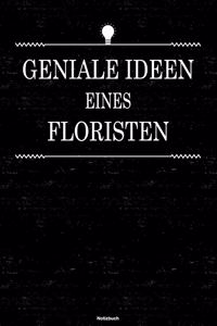 Geniale Ideen eines Floristen Notizbuch
