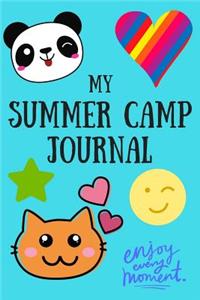 My Summer Camp Journal: Kids Creative Keepsake Notebook