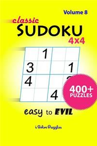 Classic SuDoKu 4x4 Easy to Evil