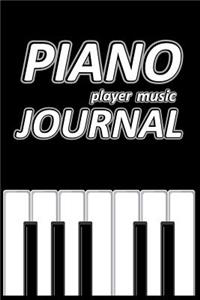 Piano Player Music Journal