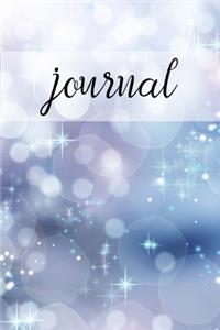 Journal: Blue Sparkle: Journal/Notebook/Diary