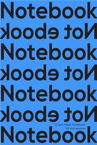 Graph Paper Notebook 1/4 Inch Squares