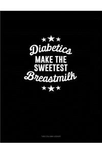 Diabetics Make the Sweetest Breast Milk: Unruled Composition Book