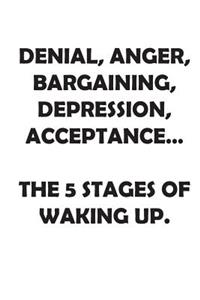 Denial, Anger, Bargaining, Depression, Acceptance... the 5 Stages of Waking Up.