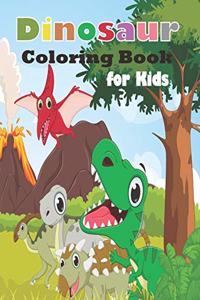 Dinosaur Coloring Book for Kids