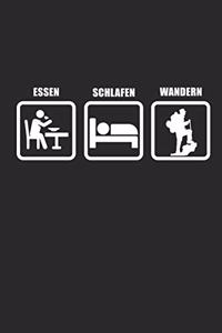 Essen Schlafen Wandern