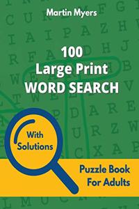 100 Large Print Word Search