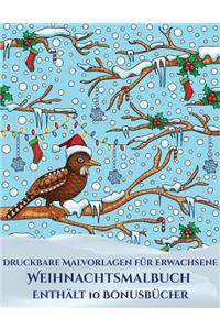 Druckbare Malvorlagen für Erwachsene (Weihnachtsmalbuch)