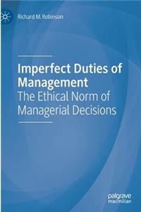 Imperfect Duties of Management