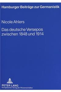 Das Deutsche Versepos Zwischen 1848 Und 1914
