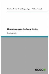 Finanzierung des Studiums - Bafög