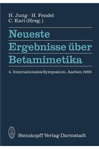 Neueste Ergebnisse Über Betamimetika: 4. Internationales Symposium in Aachen 1985