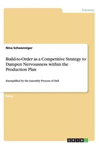 Build-to-Order as a Competitive Strategy to Dampen Nervousness within the Production Plan