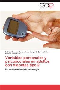 Variables Personales y Psicosociales En Adultos Con Diabetes Tipo 2
