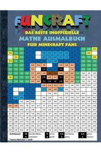 Funcraft - Das beste inoffizielle Mathe Ausmalbuch für Minecraft Fans