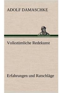 Volkstumliche Redekunst