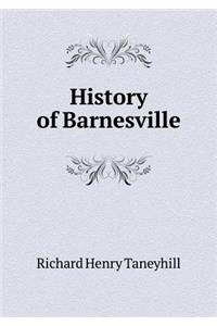 History of Barnesville
