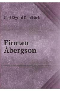 Firman Åbergson