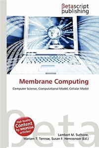 Membrane Computing