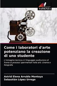 Come i laboratori d'arte potenziano la creazione di uno studente