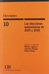 Las elecciones autonomicas de 2015 y 2016