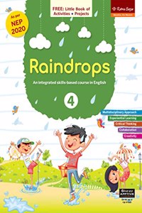 Raindrops MCB Book 4 (NEP 2020) Main Course Book for Class 4 | Ratna Sagar