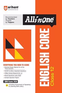 Arihant All in One English Core Class 12