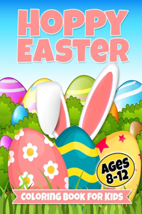Hoppy Easter Coloring Book For Kids