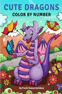 Cute Dragons - Color By Number