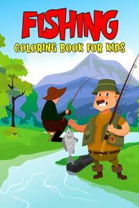 Fishing Coloring Book for Kids
