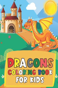 Dragons Coloring Book For Kids