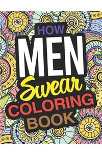 How Men Swear Coloring Book