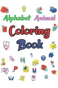 Alphabet Animal Coloring Book