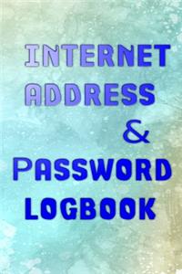 Computer Password Log Book