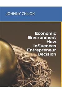 Economic Environment How Influences Entrepreneur Decision