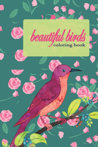 Beautiful Birds Coloring Book