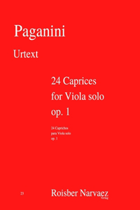 24 Caprices for Viola solo