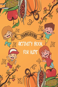 Thanksgiving activity Book For Kids