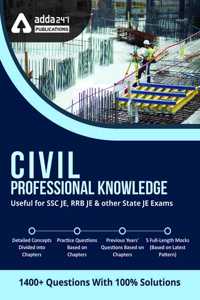 Civil Professional Knowledge Book (English Medium)