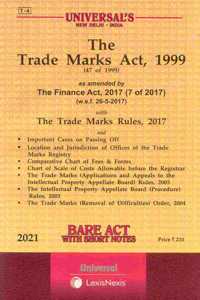 The Trade Marks Act, 1999 [2021 Edn.]