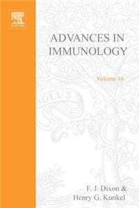 Advances in Immunology Volume 16