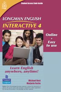 Longman English Interactive 4, Online Version, British English (Access Code Card)