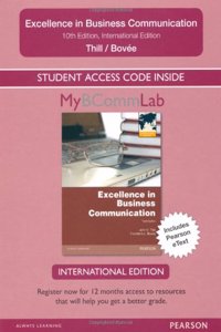 MyBCommLab Student Access Code Card for Excellence in Business Communication