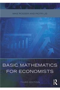 Basic Mathematics for Economists